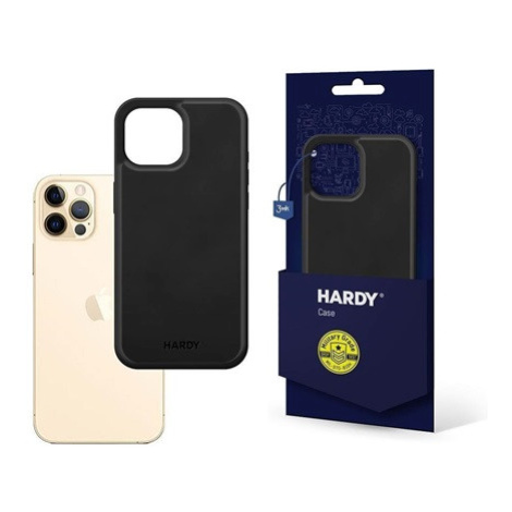 Zadní kryt 3mk HARDY Apple Silky Leather MagCase pro Apple iPhone 15 Pro, černá