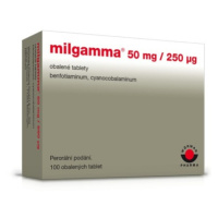 MILGAMMA 50MG/250MCG obalené tablety 100