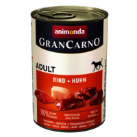 Animonda GranCarno Adult konzerva, hovězí a kuře 400 g (82732)