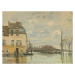 Obrazová reprodukce Flood at Port-Marly, 1872, Alfred Sisley, 40 × 30 cm