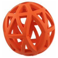 Hračka Dog Fantasy míč děrovaný oranžový 12,5cm