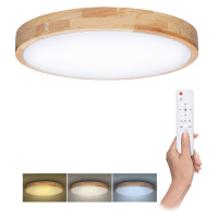 Solight LED osvětlení s dálkovým ovladačem Solid Oak, 60W, 4200lm, 51cm, změna chromatičnosti, s