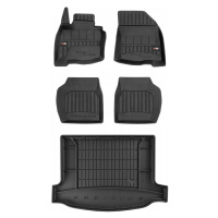 Set 3D gumové autokoberce rohož Honda Civic 8 Hatchback 2006-2011