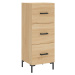 vidaXL Skříň highboard dub sonoma 34,5 x 34 x 180 cm kompozitní dřevo