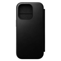 Nomad Modern Leather Folio Black iPhone 16 Pro