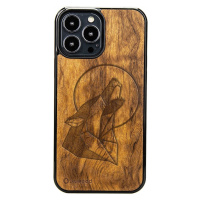 Pouzdro Bewood pro iPhone 13 Pro Max Wilk Imbuia