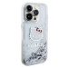 Hello Kitty silikonový obal na iPhone 15 PRO 6.1" Liquid Glitter Electroplating Head Logo