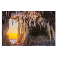 Fotografie Apostle Islands Sea Caves, Posnov, 40 × 26.7 cm