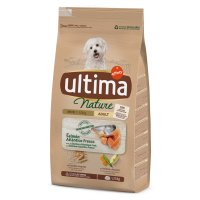 Ultima Dog Nature Mini Adult s lososem - výhodné balení: 3 x 1,25 kg