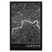 Plakát, Obraz - London - City Map, 61x91.5 cm