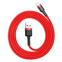 Kabel Baseus Cafule Cable USB Lightning 2A 3m (Red) (6953156296299)