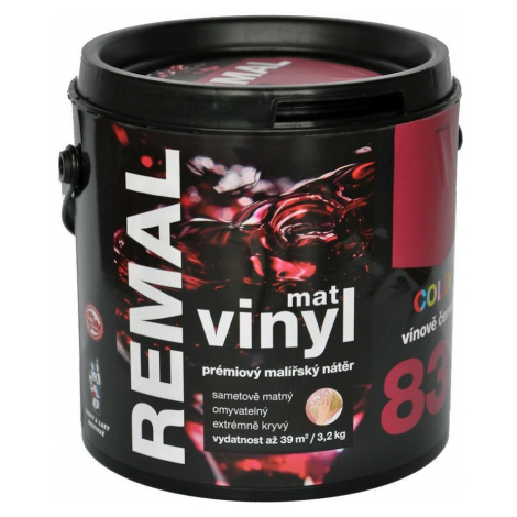 Remal Vinyl Color mat vínově červená 3,2kg BAUMAX
