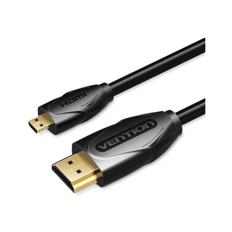 Vention Micro HDMI to HDMI Cable 1.5M Black