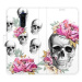 iSaprio flip pouzdro Crazy Skull pro Xiaomi Redmi 8