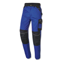 PARKSIDE PERFORMANCE® Pánské pracovní kalhoty (adult#male, 58, modrá/černá)