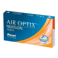 Alcon Air Optix Night & Day Aqua -1.50D, zakřivení: 8.40 6 čoček