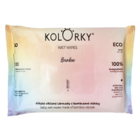 KOLORKY Wet wipes bamboo 60 kusů