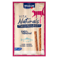 Vitakraft Vita Naturals tyčinky s lososem 10 × 4 ks