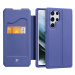 DUX DUCIS Skin X pouzdro s flipovým krytem Samsung Galaxy S22 Ultra blue