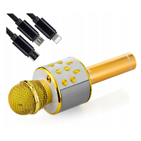 Karaoke Zařízení Mikrofon S Bluetooth Reproduktorem