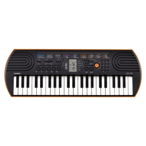 Casio SA-76 Dětské klávesy / Dětský keyboard Black