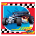 Clementoni - Puzzle 3x48 Square Hot Wheels