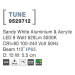 Nova Luce Elegantní kruhové nástěnné svítidlo TUNE - 9 W, 620 lm, 3000 K, bílá NV 9529712