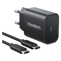 ChoeTech Quick Charger 25W for Samsung + USB-C 1m Cable