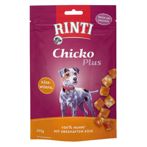 RINTI Chicko Plus, Sýrové kostky s kuřecím masem 3 × 225 g