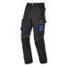 PARKSIDE PERFORMANCE® Pánské pracovní kalhoty (60, černá/modrá)