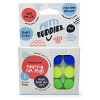 Putty Buddies - 3 páry Barva: Zelená / Žlutá / Modrá