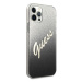 Guess GUHCP12MPCUGLSBK hard silikonové pouzdro iPhone 12 / 12 Pro 6,1" black Glitter Gradient Sc