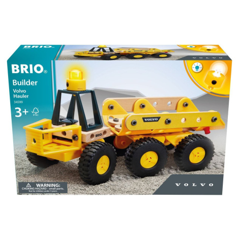BRIO herní set 34599 Stavebnice Brio Builder Sklápěčka Volvo