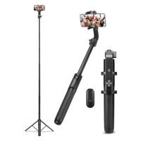 Držák Spigen Tripod Selfie Stick, black - longer version (AMP05813)