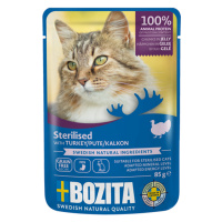 Bozita Sterilised kousky v želé 12 kapsiček (12 x 85 g) - Krůtí