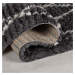 Flair Rugs koberce Kusový koberec Domino Aisha Berber Monochrome Rozměry koberců: 120x170