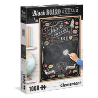 Clementoni 39468 - Puzzle Black Board 1000 Thin Outside