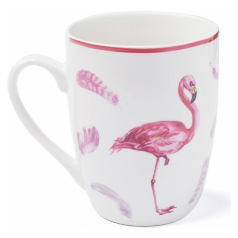 Porcelánový hrníček Flamingo 340ml BAUMAX