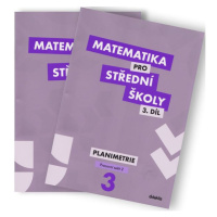 Matematika pro střední školy 3.díl - pracovní sešit (dvě části) - Planimetrie - Gazárová D., Mel