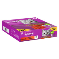 Whiskas Multipack 1+ klasický výběr v želé, 60 × 85 g