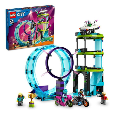 Stavebnice Lego City - Nejbláznivější kaskadérská výzva
