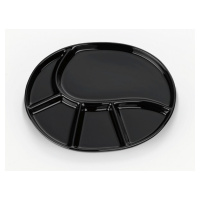 KELA Fondue talíř VRONI černá 28,5 x 22 cm KL-67405