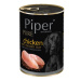 PIPER PURE Chicken 400g kuře a hnědá rýže konzerva pro dospělé psy