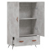 vidaXL Skříň highboard betonově šedá 69,5x31x115 cm kompozitní dřevo