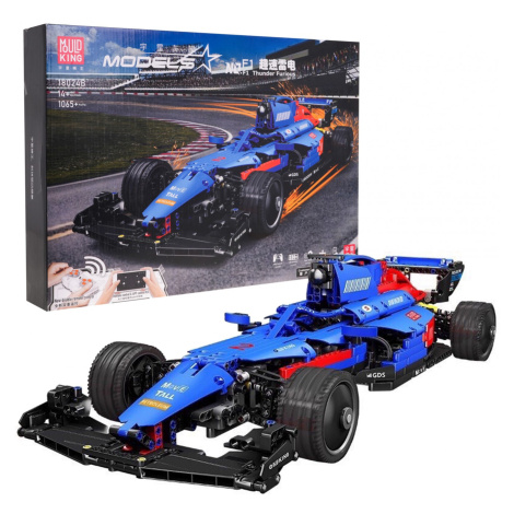 mamido Stavebnice Formule F1 na dálkové ovládání 1065 dílů modrá