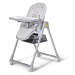 Kinderkraft select Židlička jídelní Lastree Grey, Premium