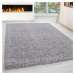 Kusový koberec Life Shaggy 1500 light grey 80x250 cm