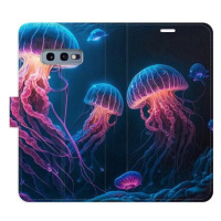 iSaprio flip pouzdro Jellyfish pro Samsung Galaxy S10e