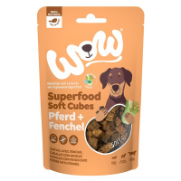 WOW SUPERFOOD Soft Cubes koňské maso s fenyklem 150 g