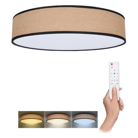 Solight LED osvětlení s dálkovým ovladačem Brownie, 60W, 4200lm, 50cm, změna chromatičnosti, stm